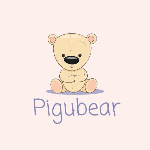 Logo concept for Pigubear