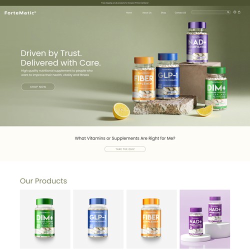 Wellness Website Design