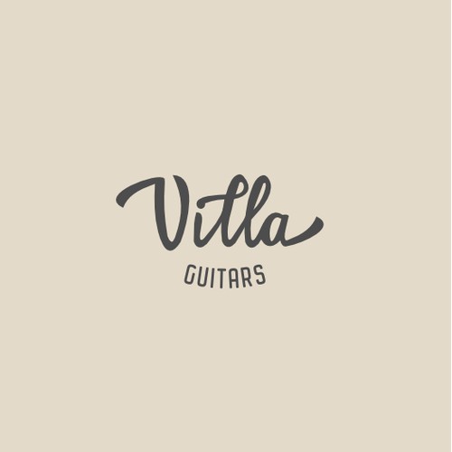 Hand-made font logo