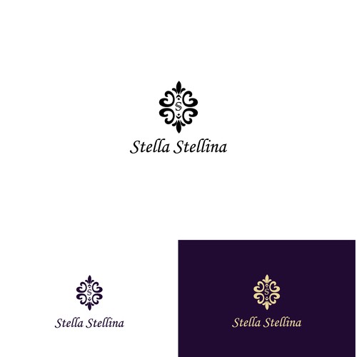 Feminine logo for a jewelry company.