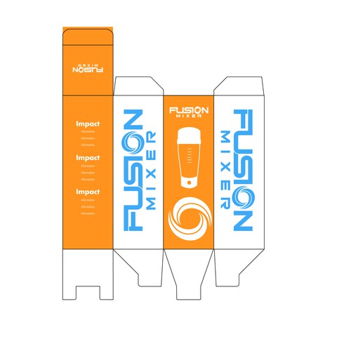 Fusion Mixer Packaging Design