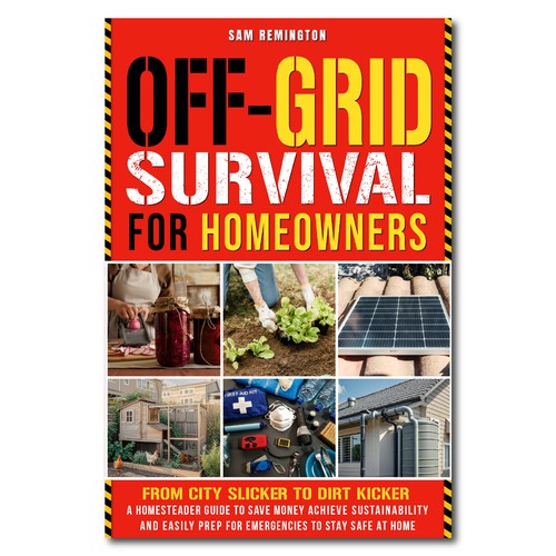 BOOK COVER FOR OFF GRID SURVIVAL FOR HOMEOWNERS