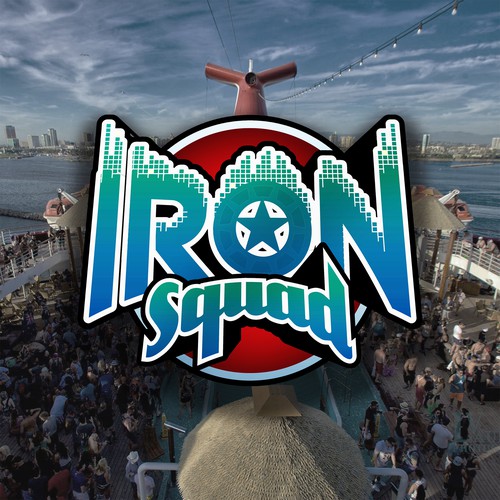 SUPERHERO LOGO for IronSquad - 2nd and final version