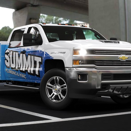 Silverado wrap design