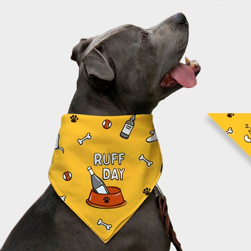 Funny bandana for dogs