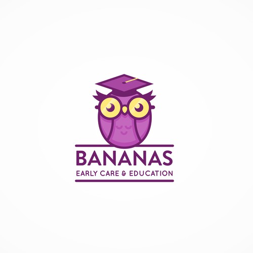 Bananas Early Care & Education logo concept