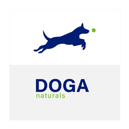 Logo for a wellness company for dogs