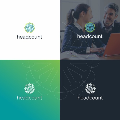 Flower head for hc logo