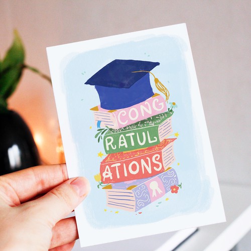 Congrats Grad Greeting Card