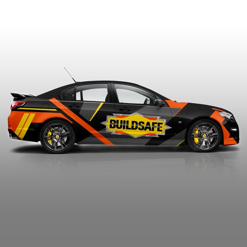 BUILDSAFE Car Wrap