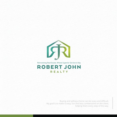 Fresh, approachable, sophisticated real estate logo