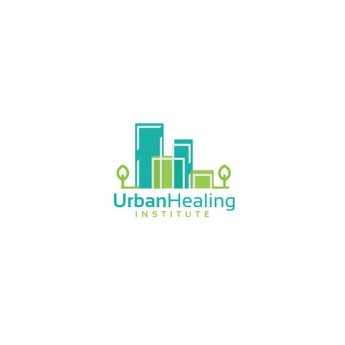 logo design concept for eco-urban developers
