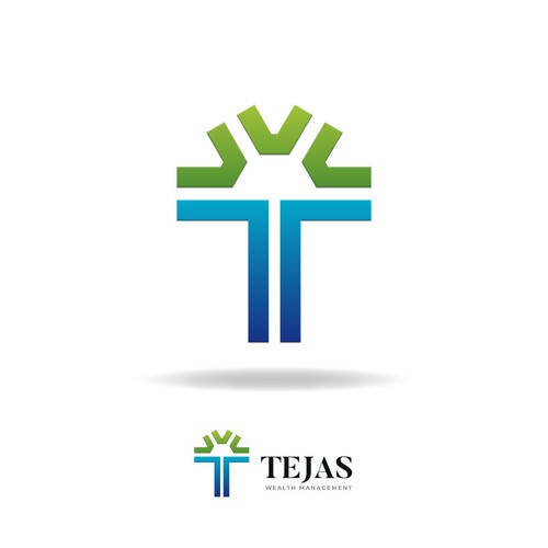 T + Tree Inspired Logo Design (Unused)
