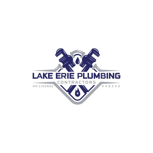 Logo design for Lake erie plumbing Contractors