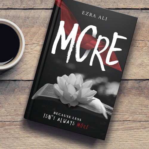 Book cover design for "More"