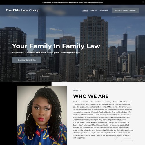The Elite Law Group Design