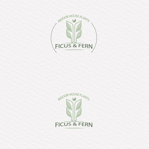 Ficus & fern logo