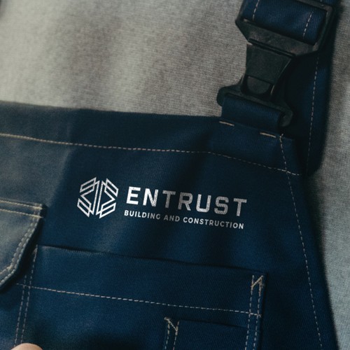 Logo design for Entrust Building and Construction