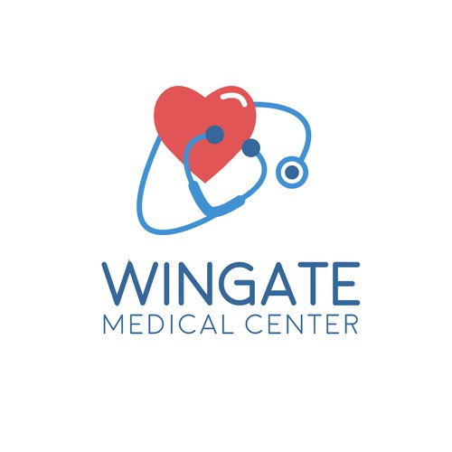 Logo for a medical center