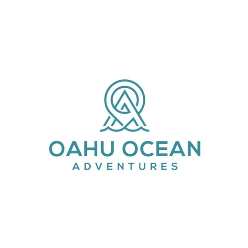 Oahu Ocean Adventures Logo Design