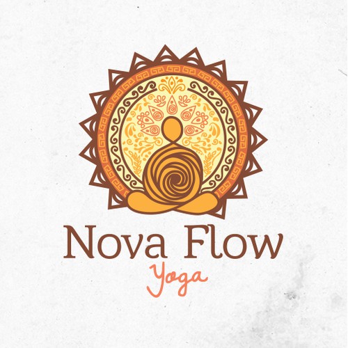Logo Design for Nova Flow Yoga