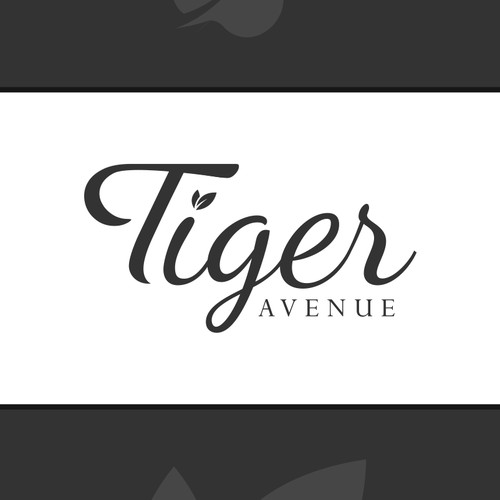 A classy modern logo design for Tiger Avenue.