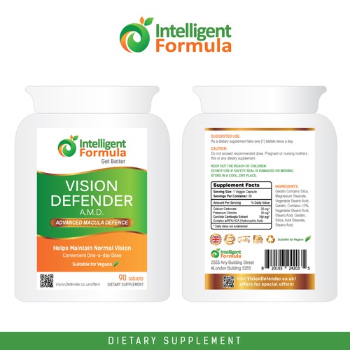 Supplement Label