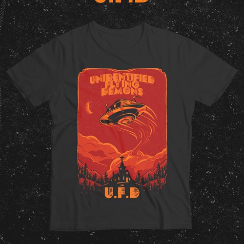 UFO CONSEPT TEE DESIGN