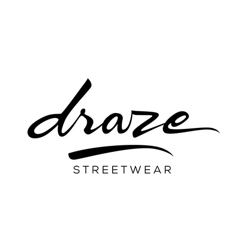 Lettering logo for a streetwear brand