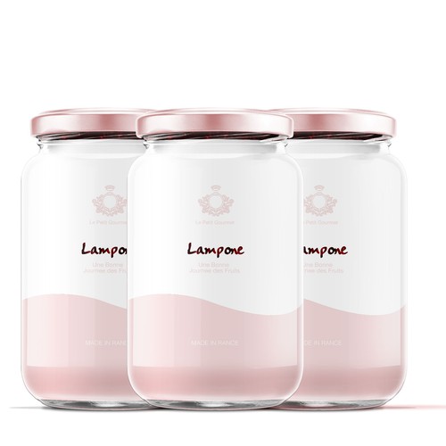 Packaging design for jam
