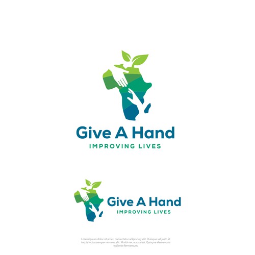 Give a Hand Logo