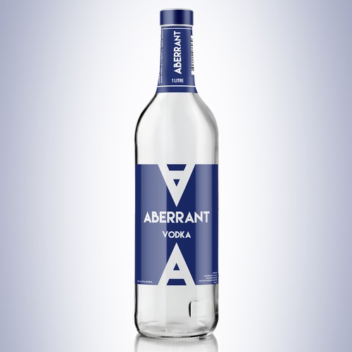 Aberrant Vodka Lable
