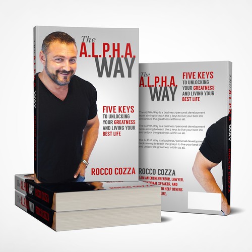 Book Cover Concept for Rocco Cozza 'sThe A.L.P.H.A. Way