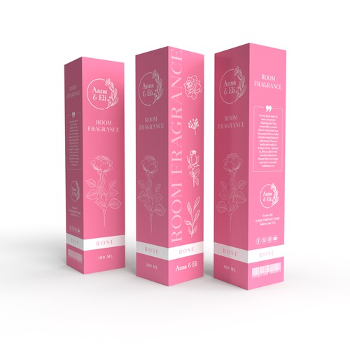 Room Fragrance Packaging Design