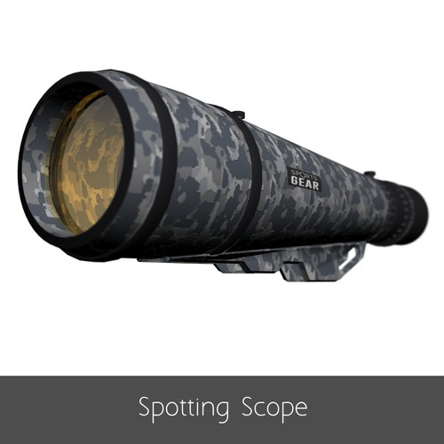 Industrial Design of a pair of Binocular ( Cosmetic Look Design of New Binocular)