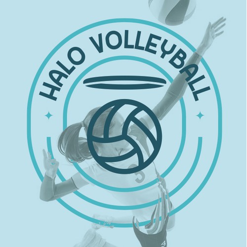 Logo proposal for a volleyball team
