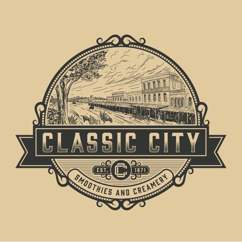 Logo Classic City Smoothies and Creamery