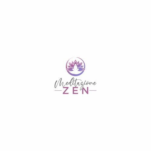 Logo design for meditation blogs in Italy www.meditazionezen.it