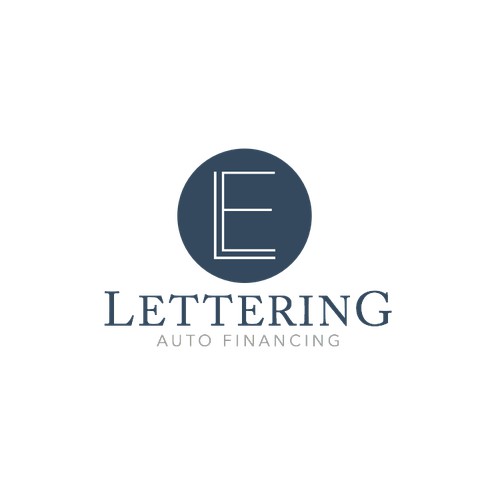 Logo Design for Lettering Auto Financing