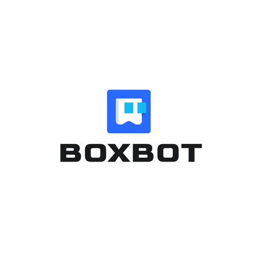 A clean smart recognisable logo, BoxBot
