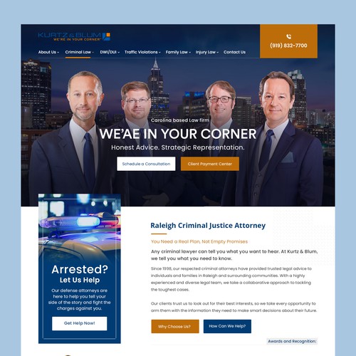 Lawyer website 