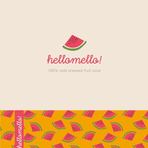 Watermelon Water Branding