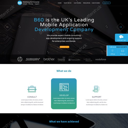 Website concept