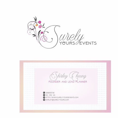 Logo for an event planner
