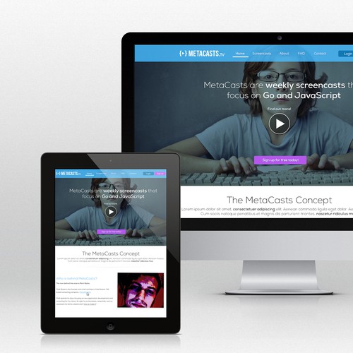 Redesign the popular weekly screencast series, MetaCasts.tv