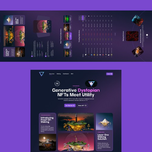 NFT Mint Focused Website 1