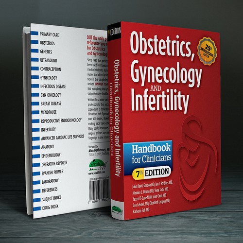 Obstetrics Book Cover (Winning Design)