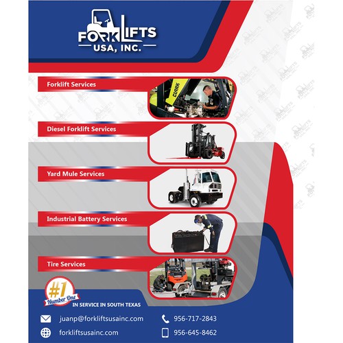 Forklifts USA flyer