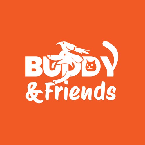 A Playful Logo for a Buddy & Friends