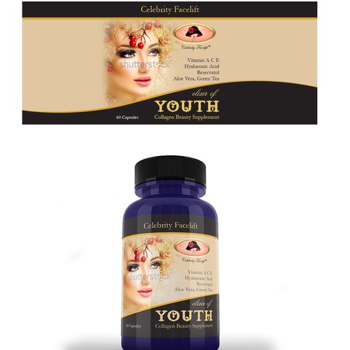 Supplement label design